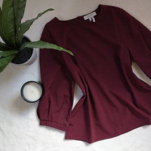 Lark & Ro Maroon Top - Medium